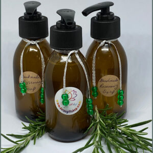 Rosemary essential oil liquid soap/ shower gel