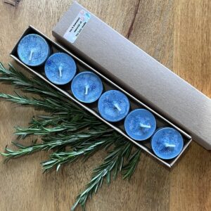 Tea Light Candle With Rosemary Essential Oil 2