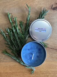 coconut and Rosemary essential oil Candle 3