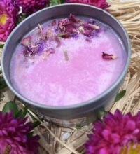 coconut rose Candle 3