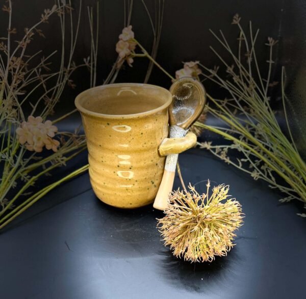 HANDMADE MUG & SPOON - Image 3