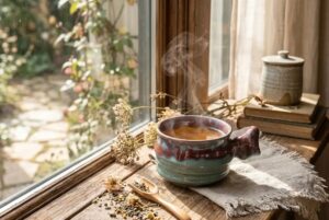 HANDMADE CLAY MUG