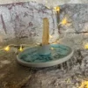 Handmade Clay Palo Santo and Sage Burner - Image 5