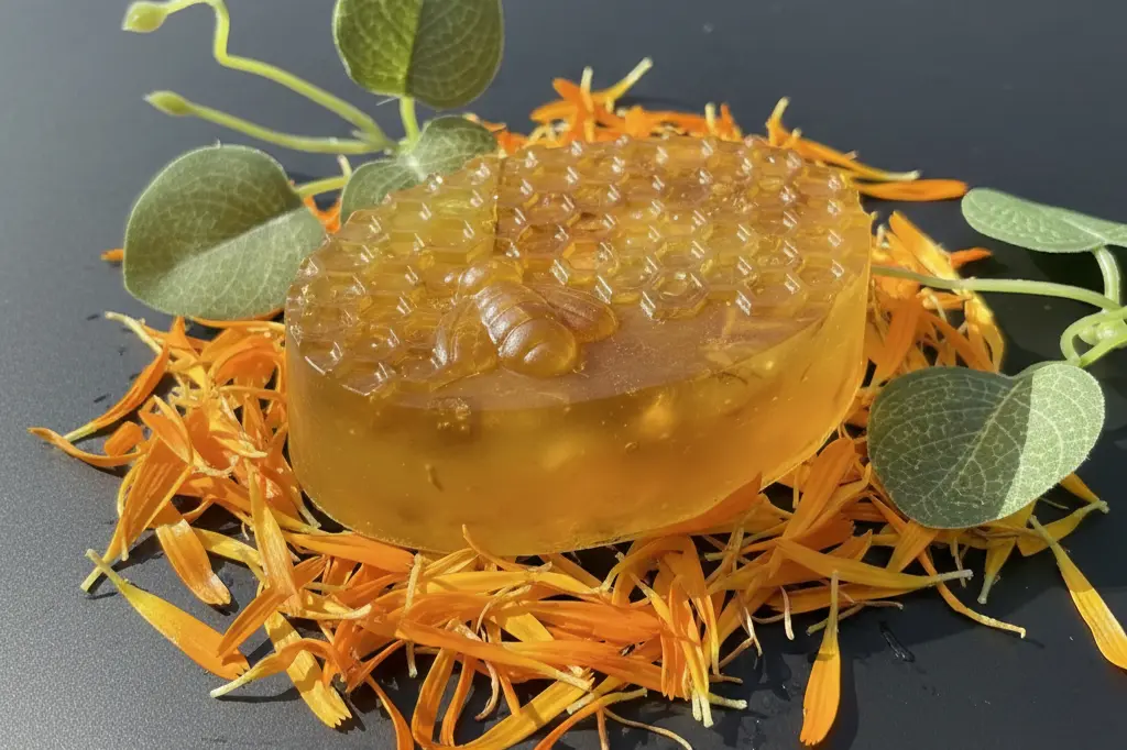 organic calendula petals used in calendula vegan soap UK