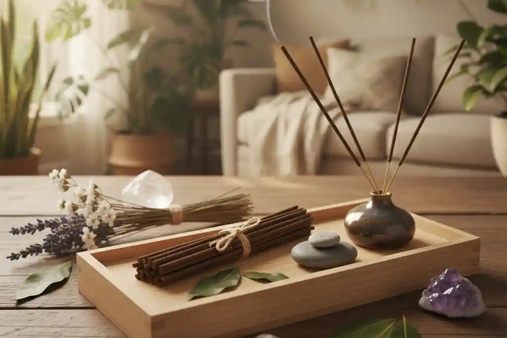 Natural camphor incense gift set from Dela's Gift Shop perfect for wellness gifting