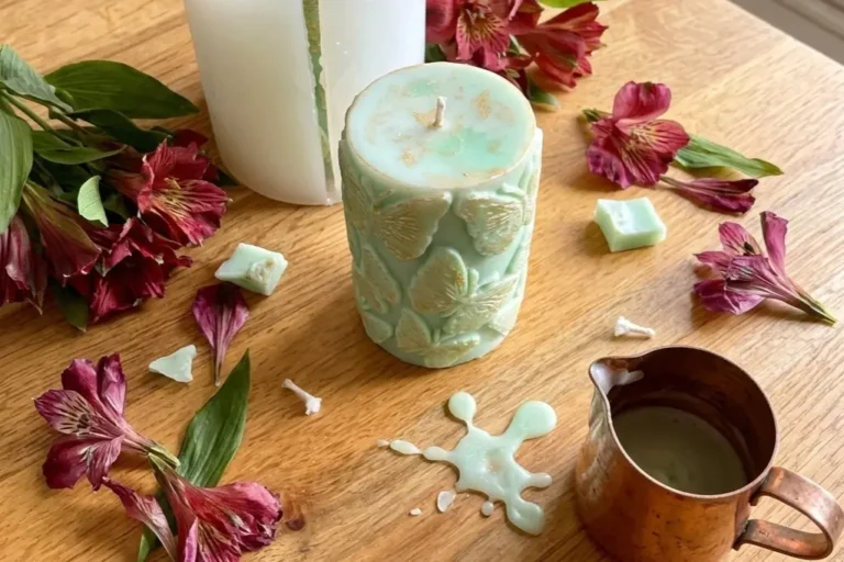 Butterfly Silicon Candle Mould by Dela's Gift Shop create elegant handmade butterfly candles with flexible reusable silicone moulds