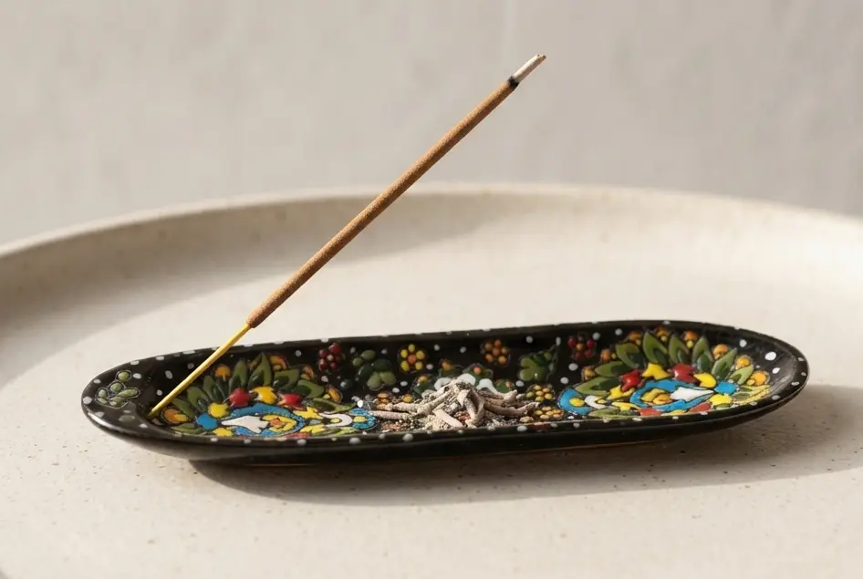 incense sticks UK shop - handmade clay incense stick holder