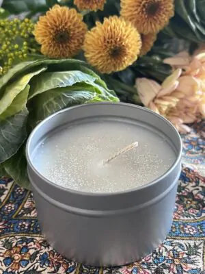 Hand Poured Vegan Jasmine & Coconut Candle