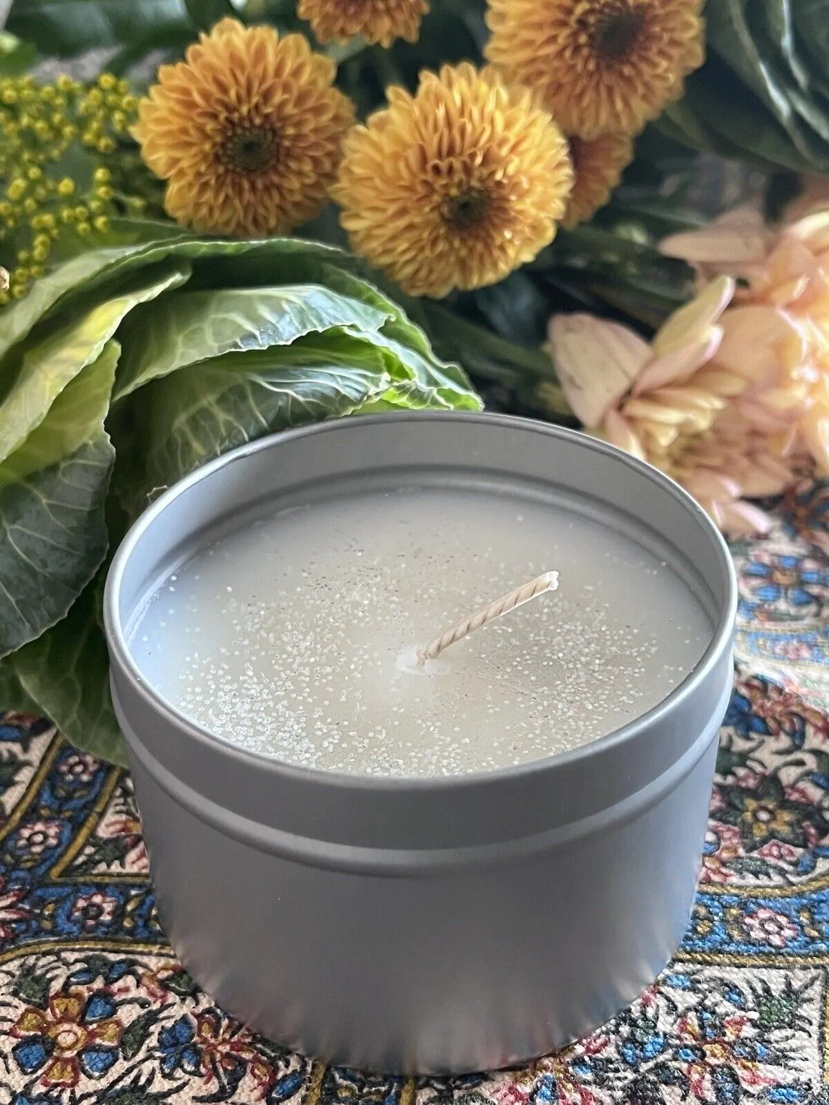 Hand Poured Vegan Jasmine & Coconut Candle