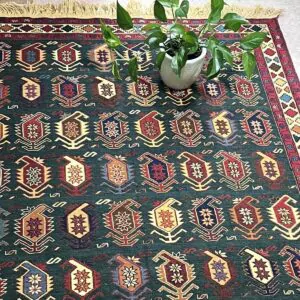 killim rug | Hand Made 100% Wool | Fair Trade | Size 123cm x 198cm