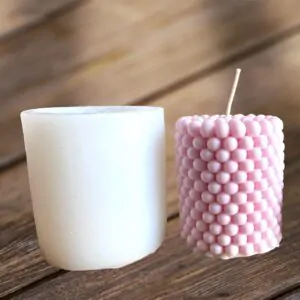 Silicon Bubble Ball Pillar Candle Mould
