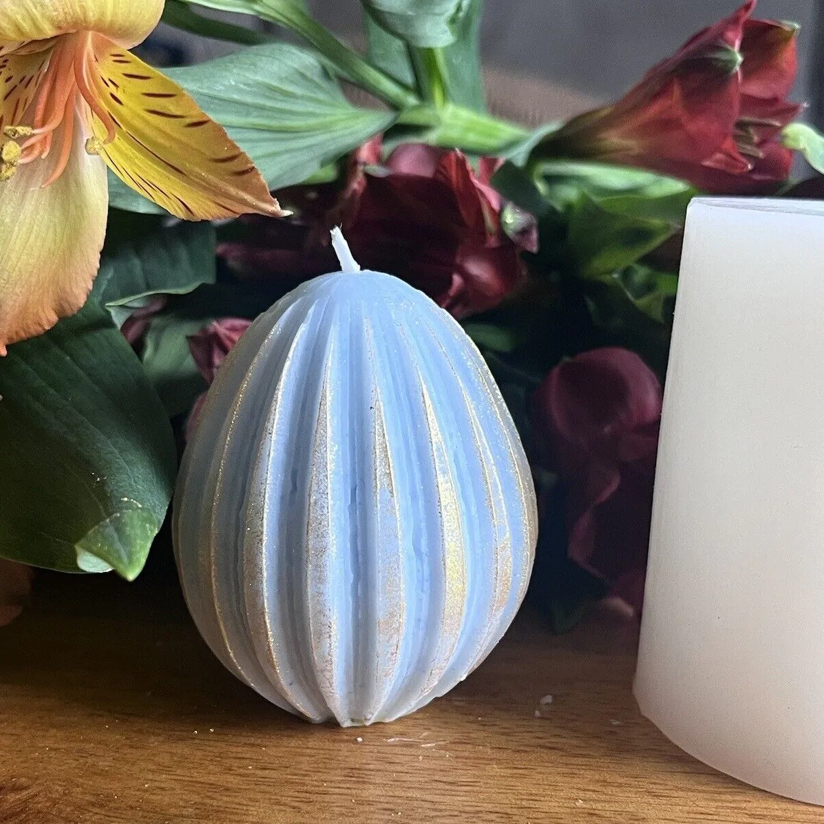 EGG SILICON CANDLE MOULD
