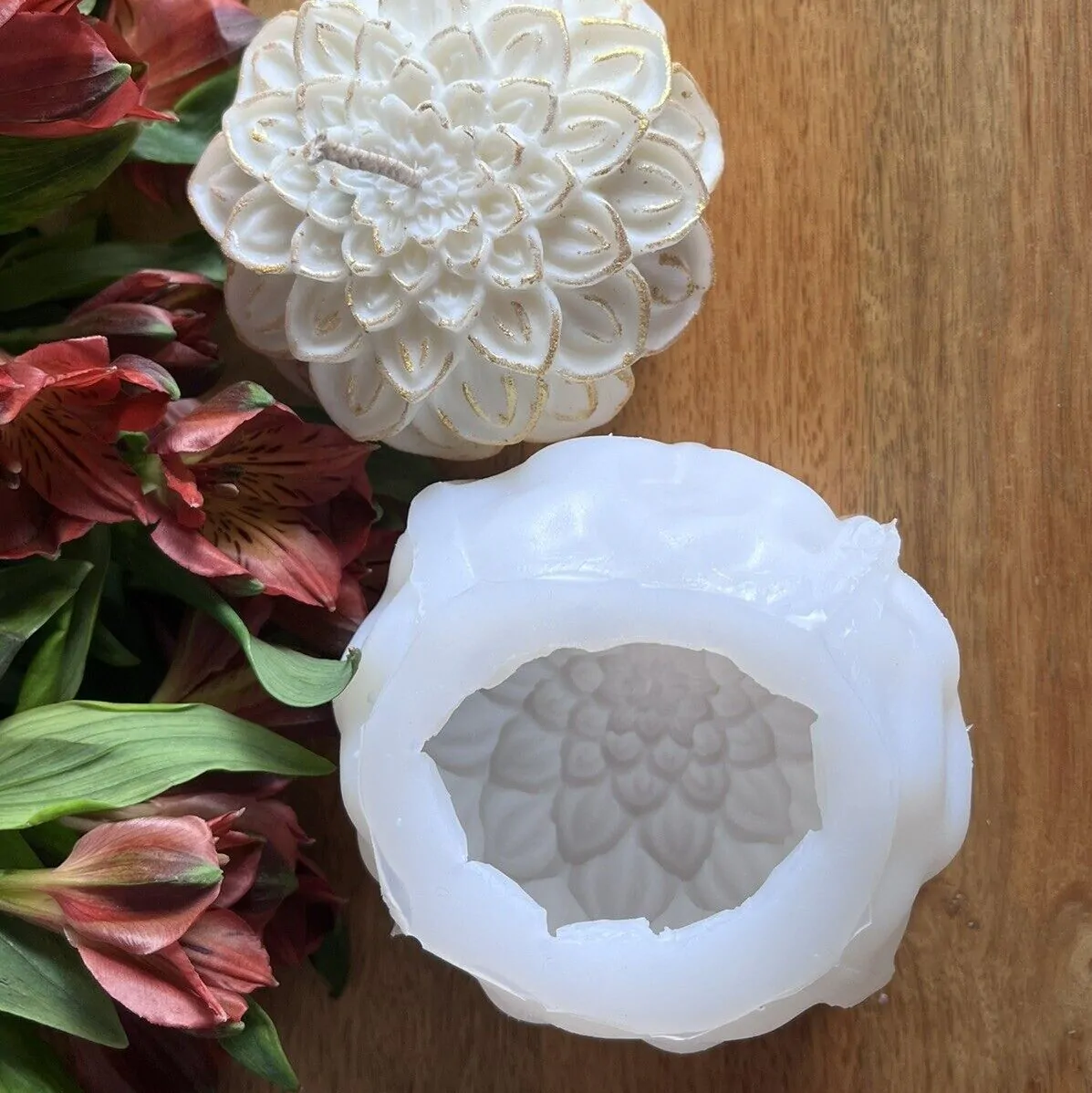 LOTUS CANCLE MOULD - Image 2