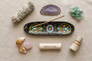 CLAY INCENSE STICK HOLDER