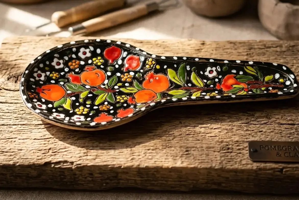 HANDMADE CLAY SPOON REST - Image 2