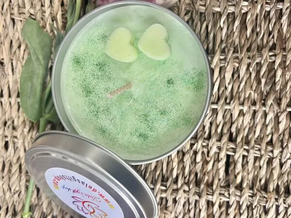 Vegan Citronella Essential Oil Candle Hand Made - Image 5