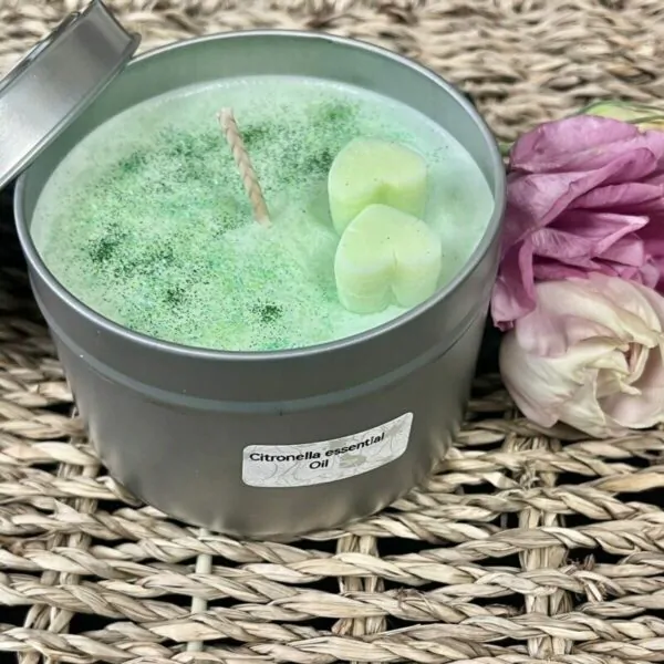 Vegan Citronella Essential Oil Candle Hand Made