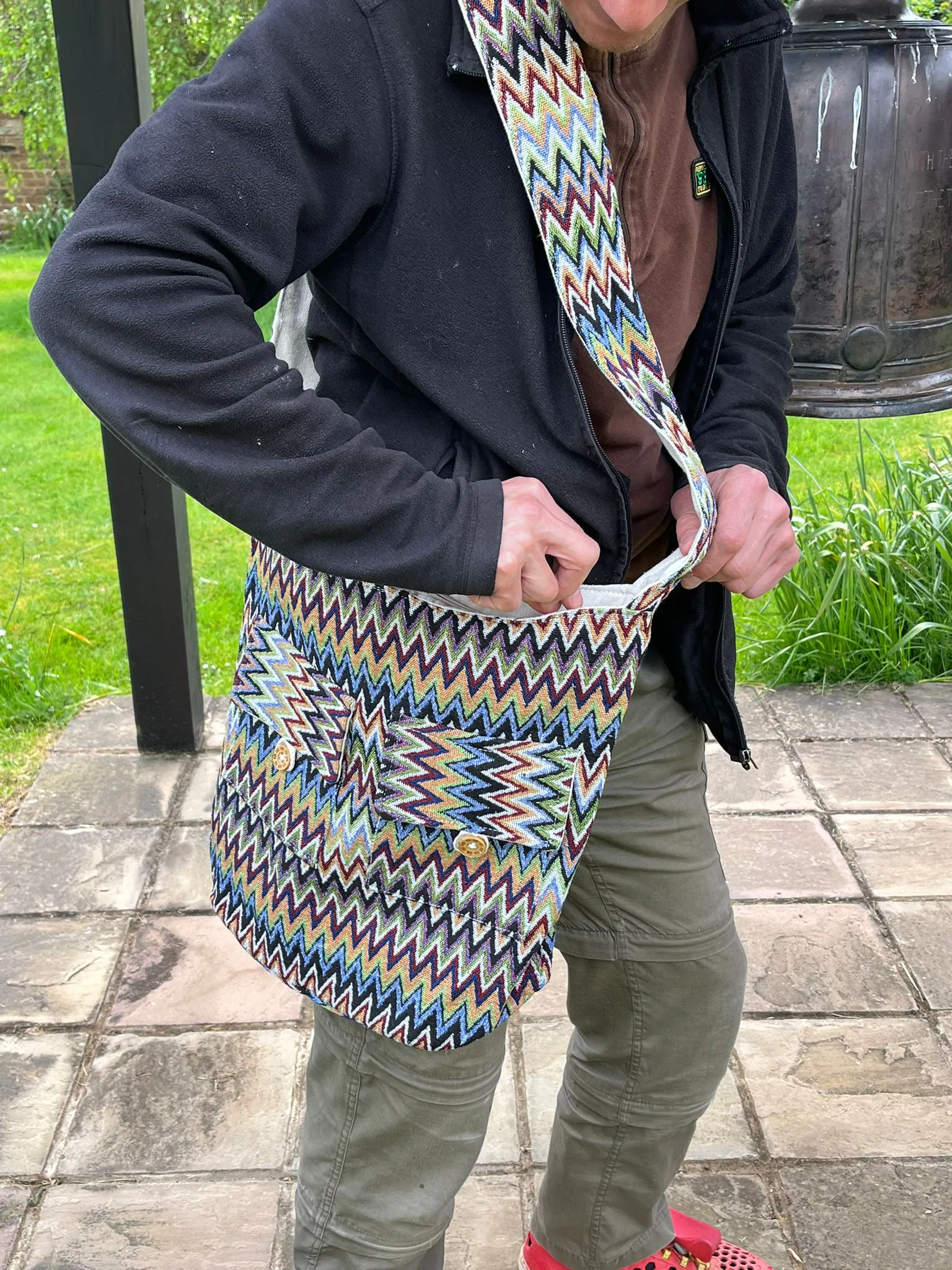 HEAVY DUTY HAND WOVEN COTTON BAG - Image 4