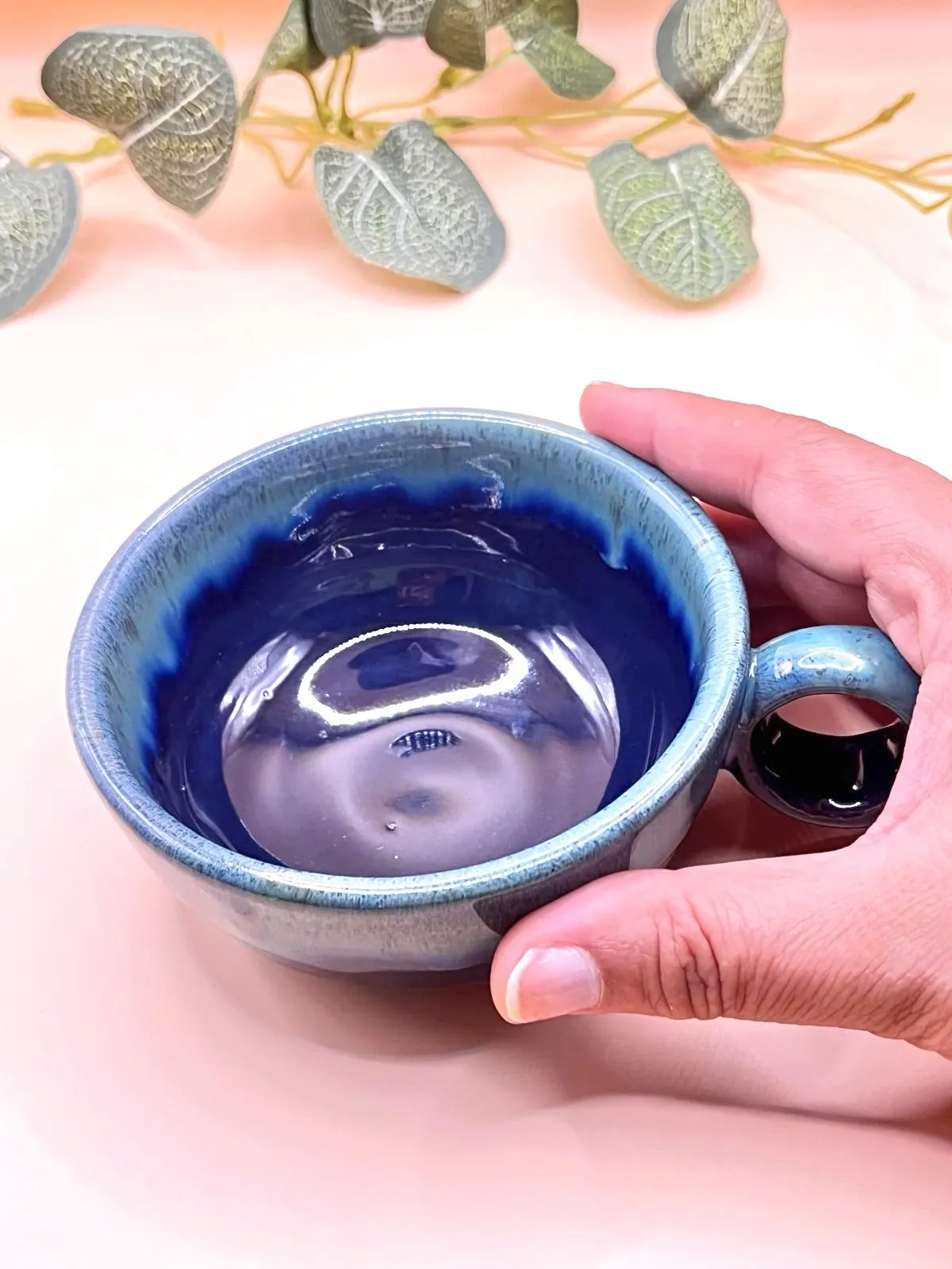 Handmade flat white cup - Image 6