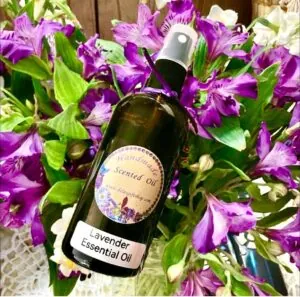 Lavender essential oil spray