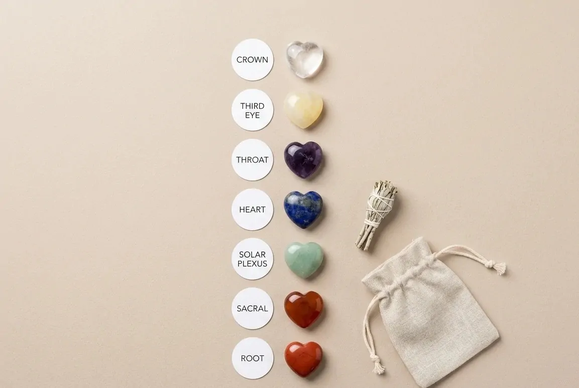 Chakra crystal set - Image 3