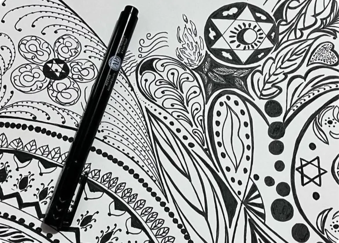 Mandala Drawing Workshop online /in person