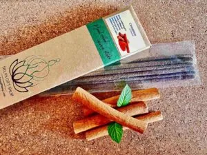 Hand rolled cinnamon Incense stick