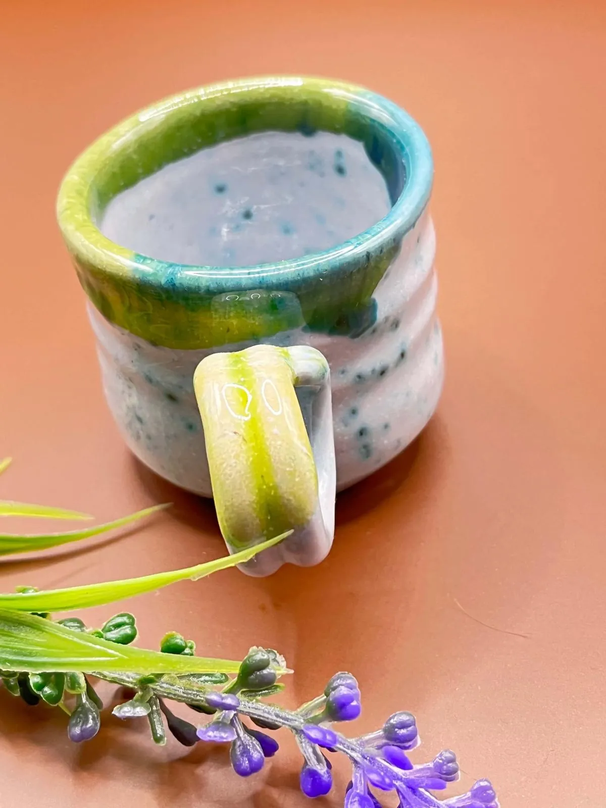 Handmade earth ware espresso cup - Image 5